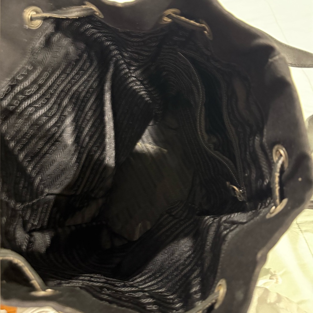 Prada Black Backpack with Sleek Design - Picture 5 of 8